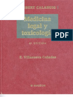 MEDICINA LEGAL Y TOXICOLOGIA - Gisbert Calabuig, J. A. &amp Villanueva Cañadas, E