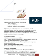 2ª Aula de  Estudos Científicos