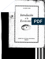 Dobb, M. - Introducción A La Economía (1937) (Ed. FCE, 1938)