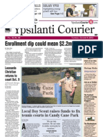 Ypsilanti Courier Front Page Oct. 4, 2012