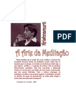 Krishnamurti - A Arte da Meditação