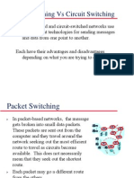 Circuit and Packet Switching