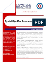 Syntelli SAS - Spotfire Managed Services