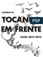 CHAPA "TOCANDO EM FRENTE" - CAHS 2012/2013 - PAR 