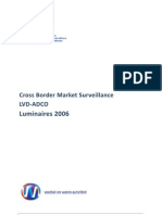 Luminaires 2006: Cross Border Market Surveillance LVD Adco