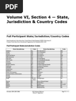 ISO 3166 Country Codes Overview | PDF | Encodings