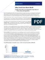 Specialty Crop Spending