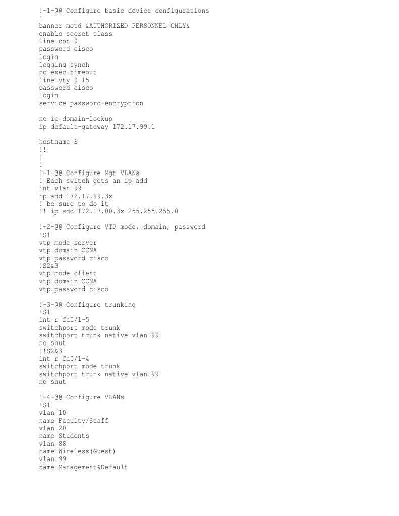 Basic Network Device Configuration Guide | PDF