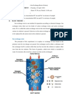 Laporan Ion Exchange Resin