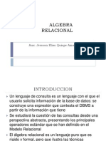 AlgebraRelacionalIntroduccion