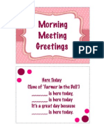 Download Morning Meeting Greetings Styled by Kristen Coughlan SN108930522 doc pdf