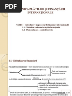 CURSUL NR. 1 - PIAȚA VALUTARĂ