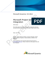 Microsoft Project Server 2010 Integration