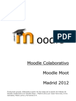 Notas Moodlemoot Maadrid 2012 - Grupo Moodle Colaborativo