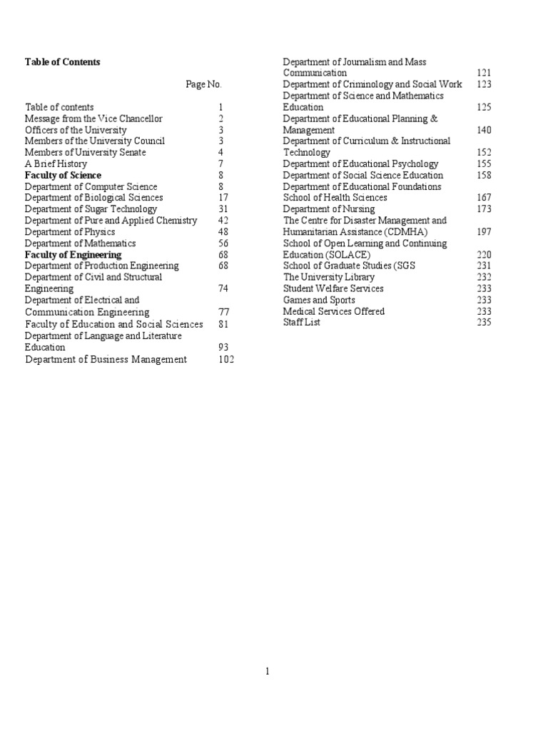 Microsoft Word - Prospectus Revised III | PDF | Postgraduate Education ...