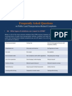 Frequently Asked Questions On LTFRB-Related Complaints
