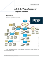 RL - Actividad 1.1 - Topologias y Organismos
