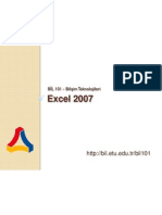 Excel 2007 Kitap 1