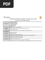 SUGESTÕES - ADEQUAÇÕES NO PROCESSO DE AVALIAÇÃO