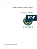 Direct Loan Publications Ordering and Reference Guide: March 2004