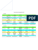 Programs of School On Cosmology 2012