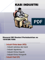 Klasifikasi Industri