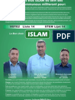 Belgique Islam2012 Parti Politique