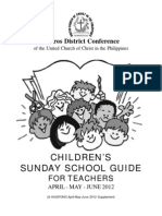 Children's Sunday School Material - April-May-June 2012