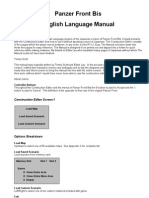 Panzer Front Manual