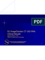 R2 Imagechecker CT Cad Pma: Clinical Results: Nicholas Petrick, Ph.D. Office of Science and Technology