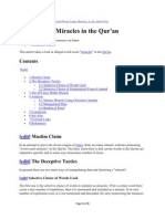 Word Count Miracles in the Qur'an Exposed