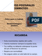 Hábitos Posturales Correctos