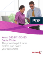 Xerox® D95/D110/D125 Copier/Printer