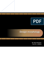 Design Morphology: by - Anzar Hussain Roll No.-BMH04