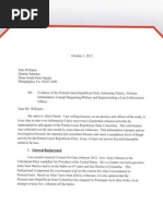 Johnson general counsel letter to PA district attorney 