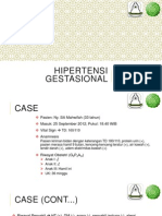 Hipertensi Gestasional - Presentasi Kasus