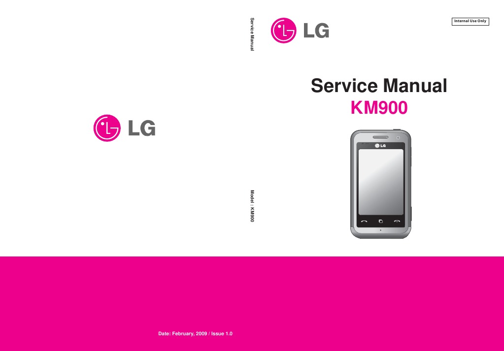 LG KM900 Arena Service Manual | Random Access Memory | Amplifier