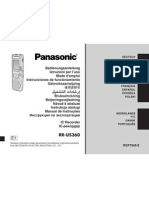 Panasonic RR-US360 - Vários idiomas