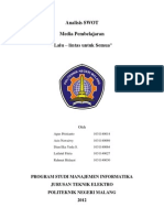 Analisis Swot Kelompok 1