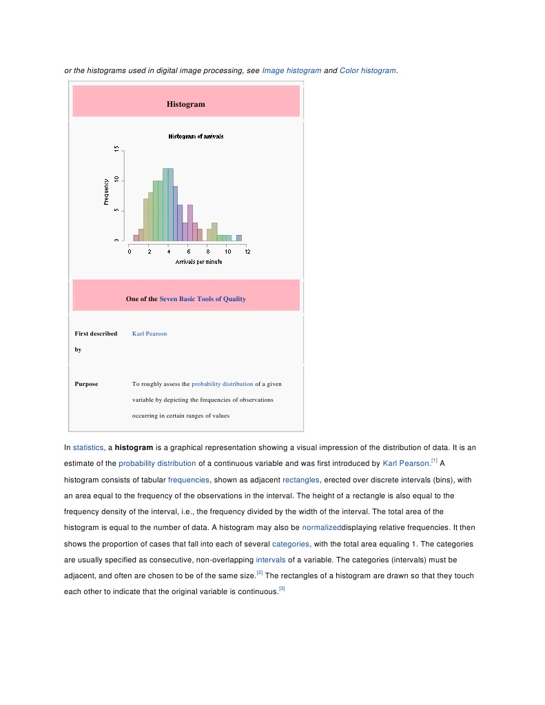 Histogram | PDF | Computers