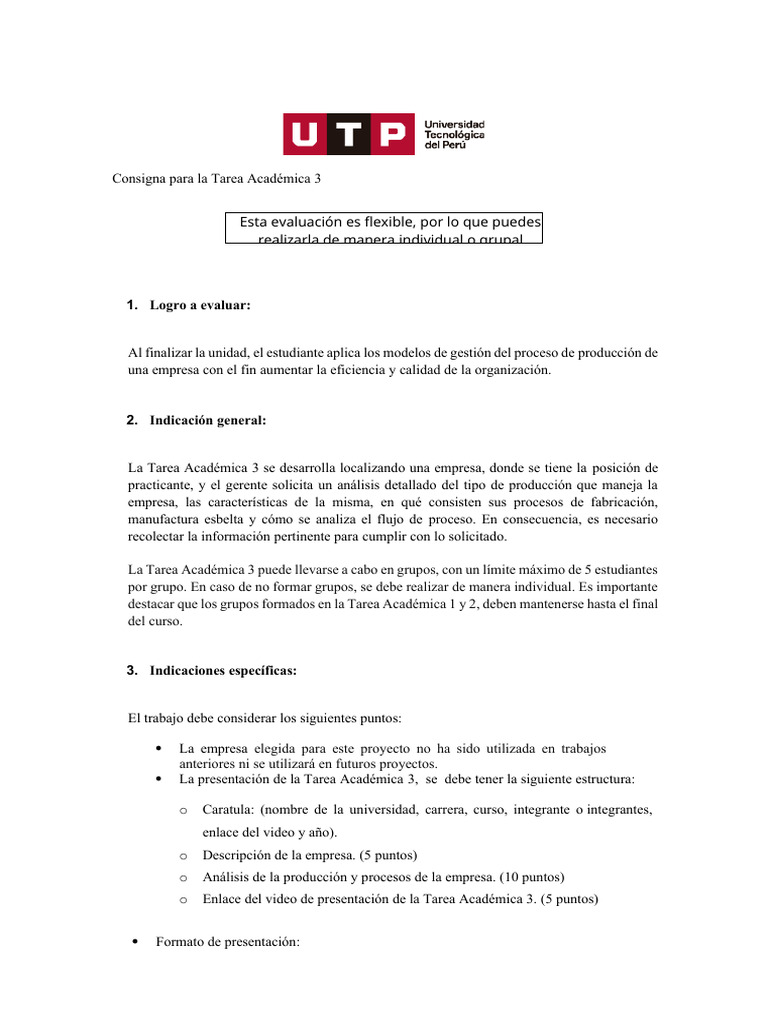 ? (AC-S12) Semana 12 - Tarea académica 3 - GESTION LOGISTICA Y ...