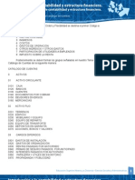 1.8.2 Clasificación y Elaboración Del Catálogo de Cuentas.