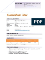 Curriculum Vitae - Khanh Lun