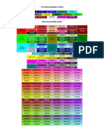 Codigo de Colores HTML