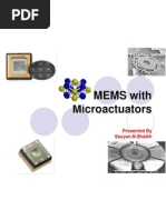 MEMS With Microactuators - by Sayyan