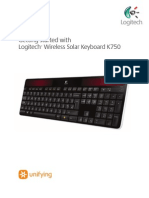 Wireless Solar Keyboard k750 GSW