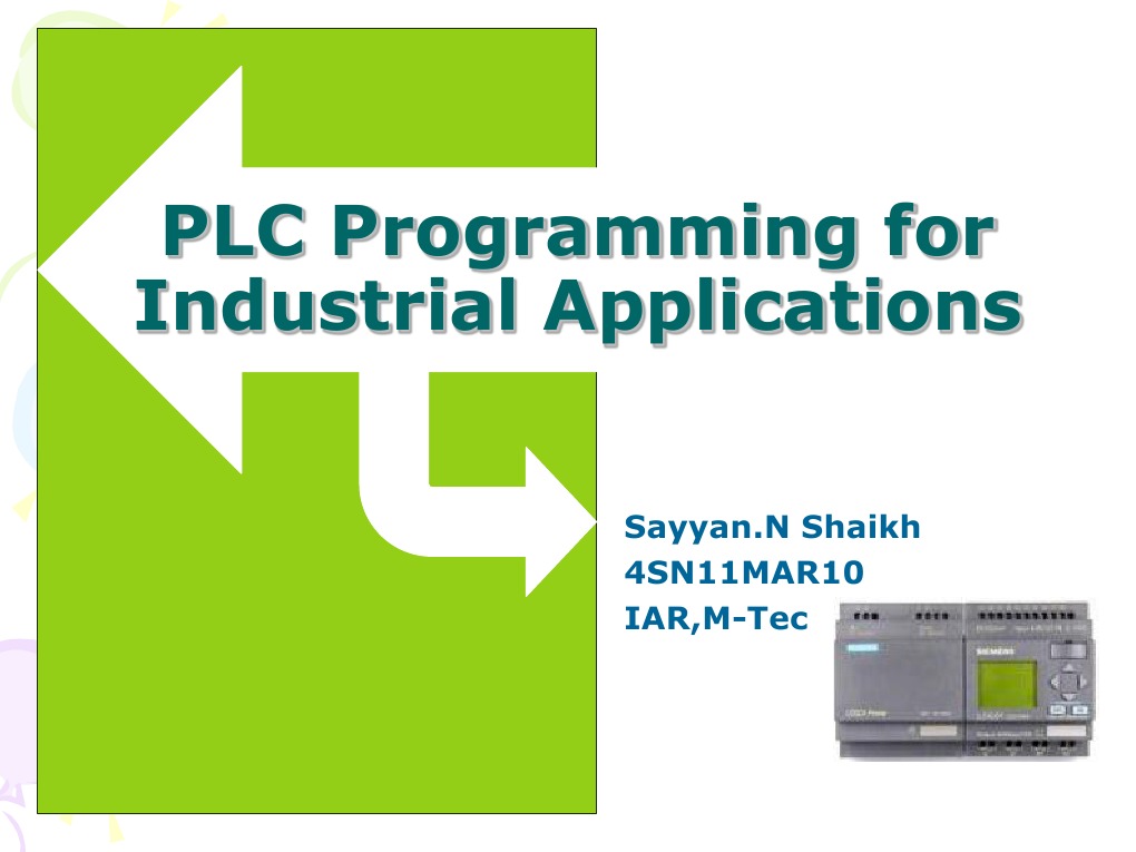 PLC Programming in Industrial Automation | PDF | Programmable Logic ...
