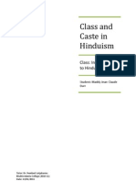 Caste And Class (Intro Hinduism Essay)