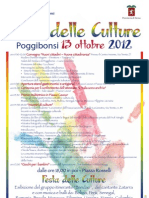 Festa delle Culture 2012 - Manifesto e programma