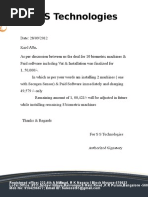 Letter Head